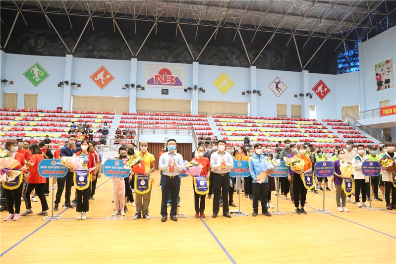 Khai mạc Đại hội Thể dục Thể thao Cụm số 1 - Thành phố Hạ Long lần thứ IX năm 2021