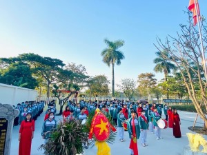 Phường Hùng Thắng tổ chức cải tạo, chỉnh trang, nâng cấp và dâng hương tưởng niệm các anh hùng liệt sỹ nhân ngày thành lập QĐND Việt Nam