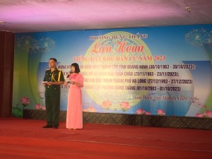 Liên hoan tiếng hát khu dân cư phường Hùng Thắng năm 2023