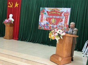 phường Hùng Thắng tổ chức Lễ chúc thọ, mừng thọ người cao tuổi nhân dịp Xuân Giáp Thìn 2024